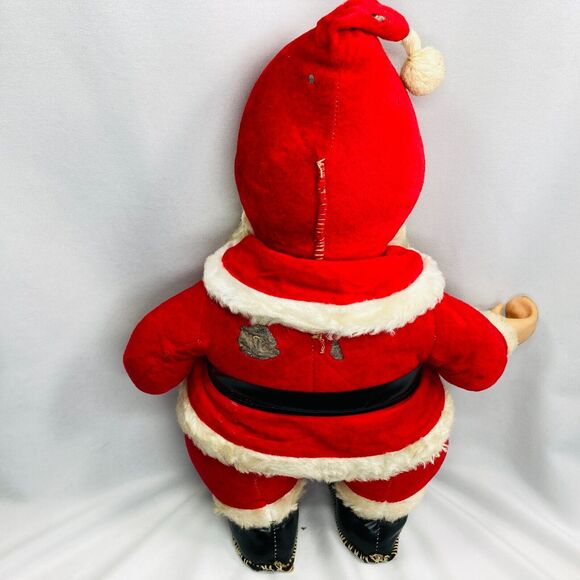 1950s Rushton Company Star Creation Stuffed Coca-Cola Santa Claus - Picture 9 of 15